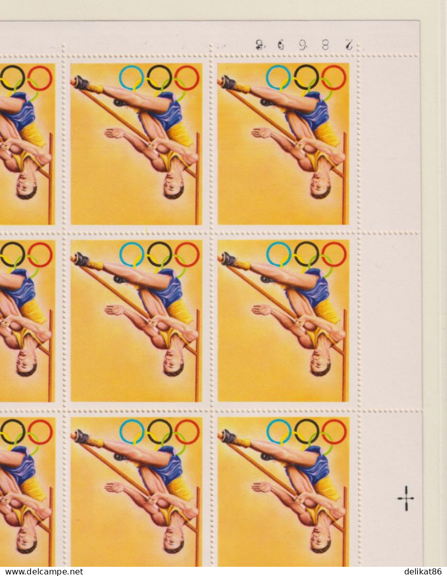 Probedruck Test Stamp Specimen China Olympia 1971 - Proofs & Reprints