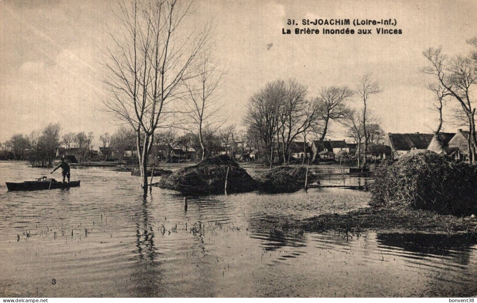 K0505 - ST JOACHIM - D44 - La Brière Inondée Aux Vinces - Saint-Joachim