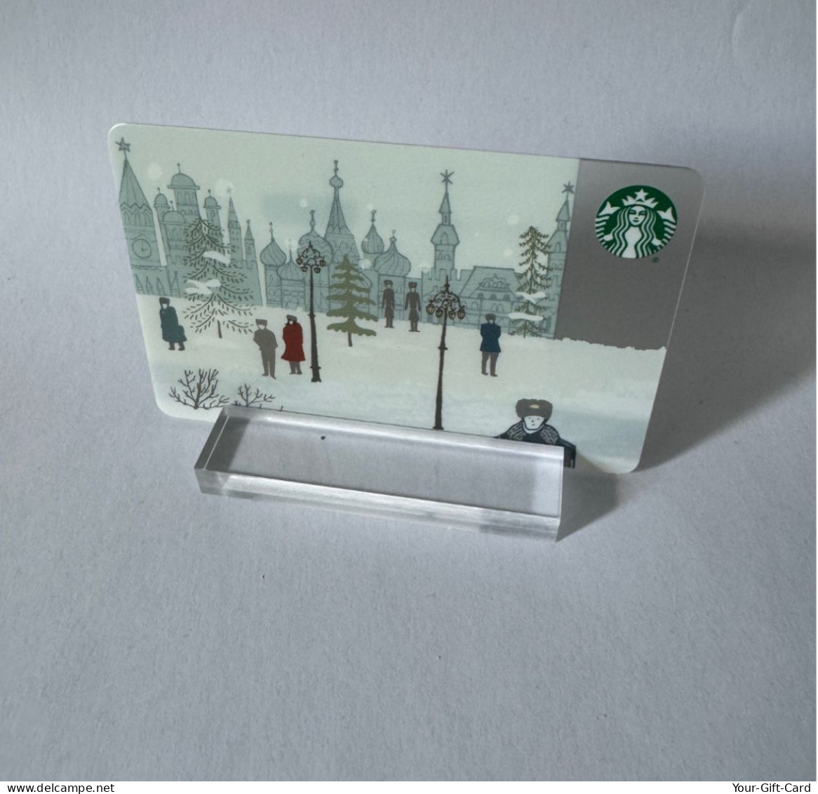 Starbucks Card Russland - Kremlin Park - 2014 - Tarjetas De Regalo