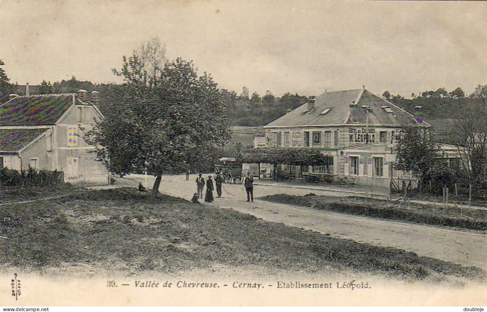 D78  Vallée De CHEVREUSE  CERNAY  Établissement Léopold - Cernay-la-Ville