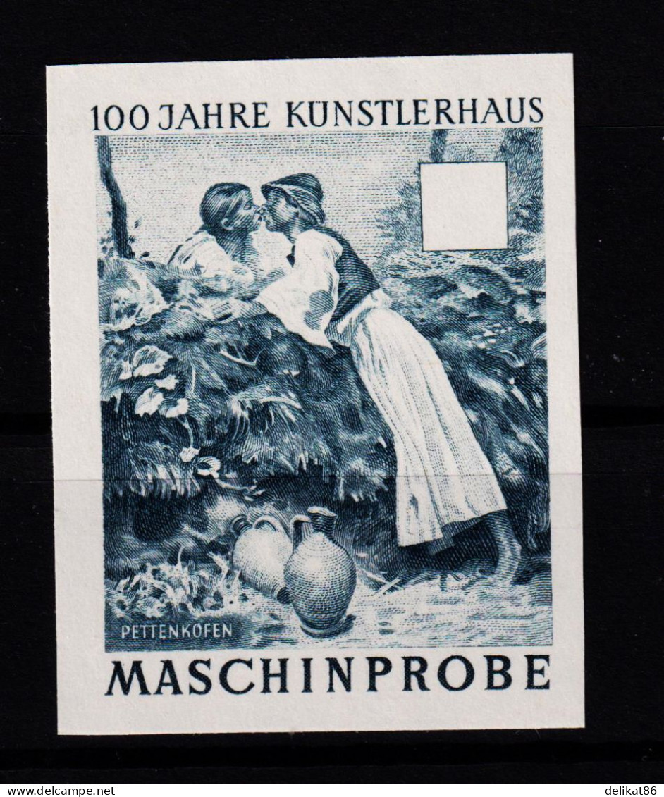 Probedruck Test Stamp Specimen Maschinprobe Staatsdruckerei Wien Mi. Nr. 1088  NEUE FARBE - Prove & Ristampe