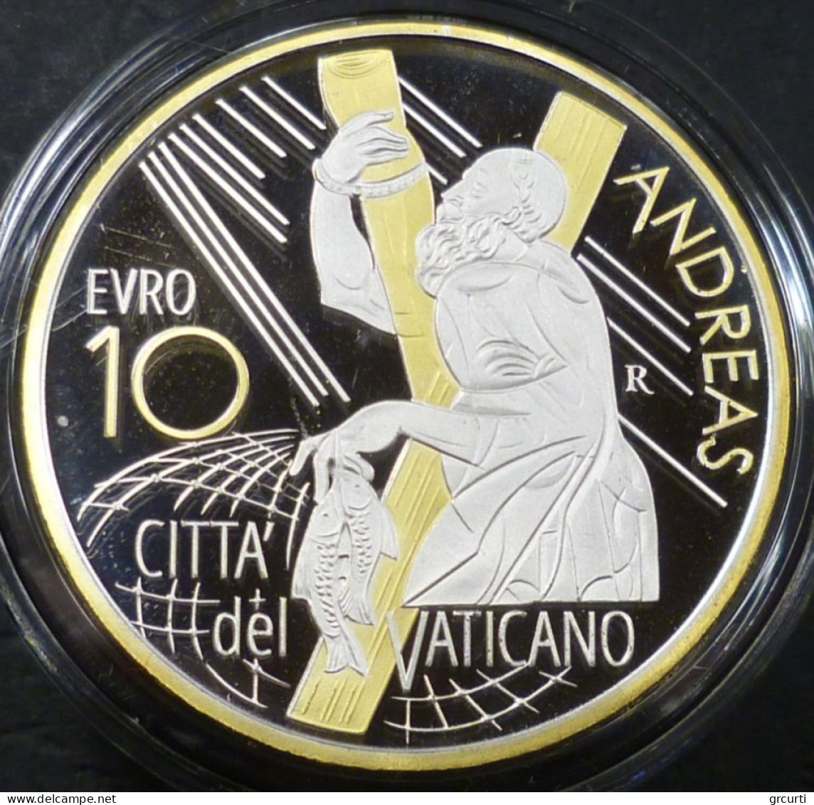 Vaticano - 10 Euro 2022 - I 12 Apostoli: S. Andrea - UC# 303 - Vatican