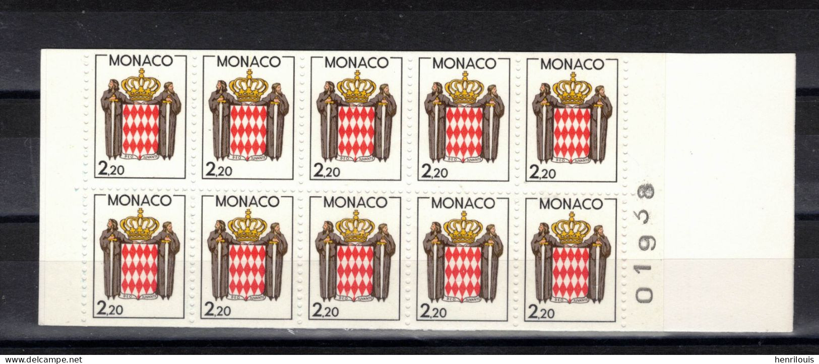 MONACO  Timbres Neufs ** De 1987  ( Ref  MC575 ) Carnet N° 1 - Neufs