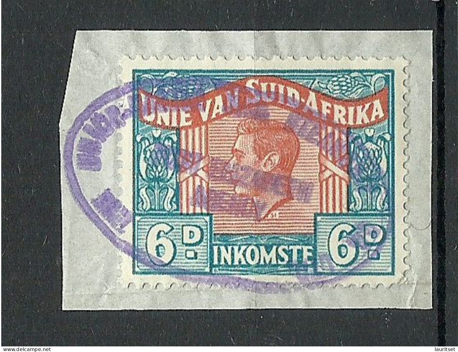 SOUTH AFRICA Inkomste Revenue Tax 6 D. O - Officials