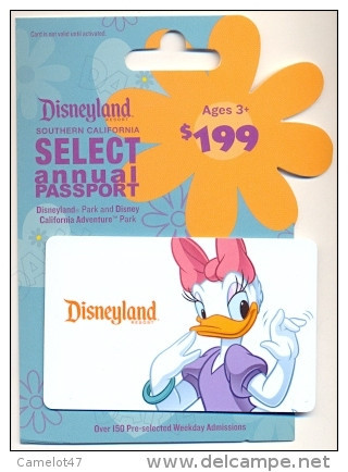 U.S.A. Disneyland California Ticket # 144a - Passaporti  Disney