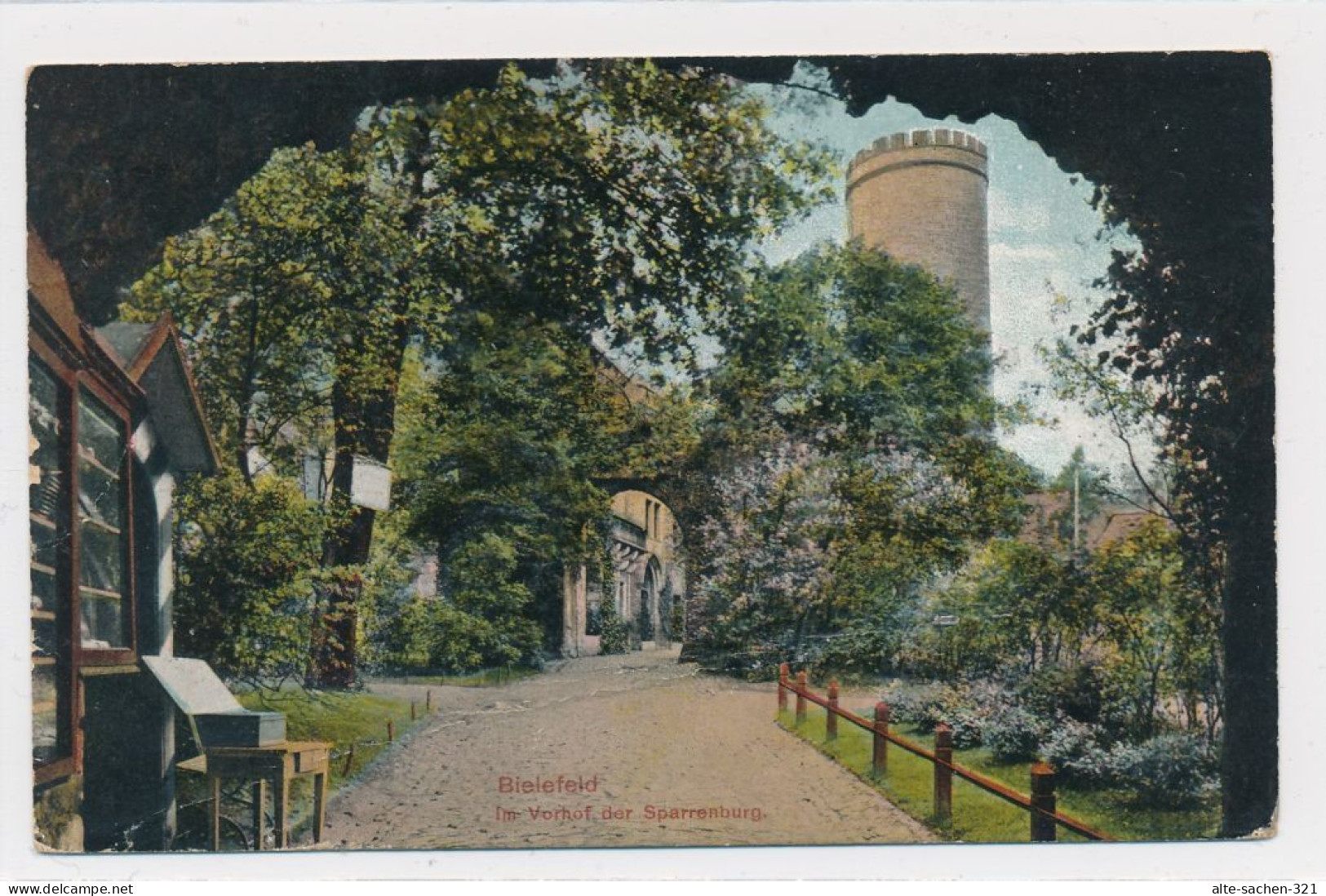AK 1910 Sparrenburg Zwischen Den Torhäusern (Vorderplatz) Bielefeld - Bielefeld