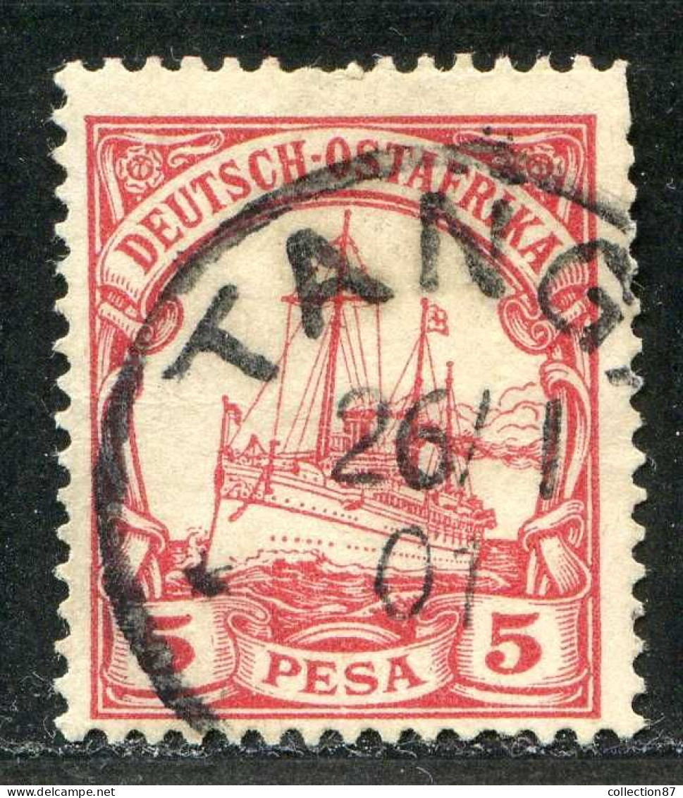 REF093 > COLONIES ALLEMANDE - AFRIQUE ORIENTALE < Yv N° 13 Ø < Oblitéré Dos Visible - Used Ø - German East Africa