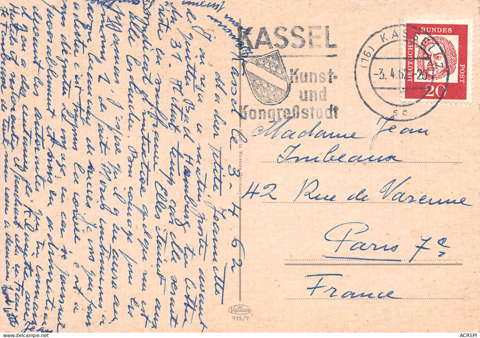 KASSEL Cassel Hesse 2 Scans N° 90 \ML4037 - Kassel