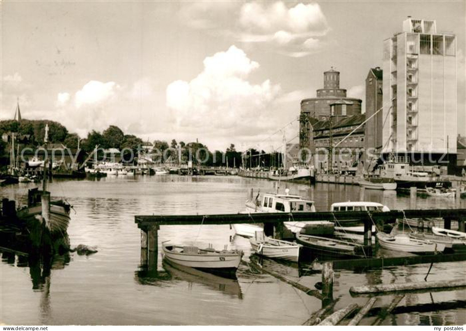 73335625 Eckernfoerde Binnenhafen Ostseebad Eckernfoerde - Eckernförde