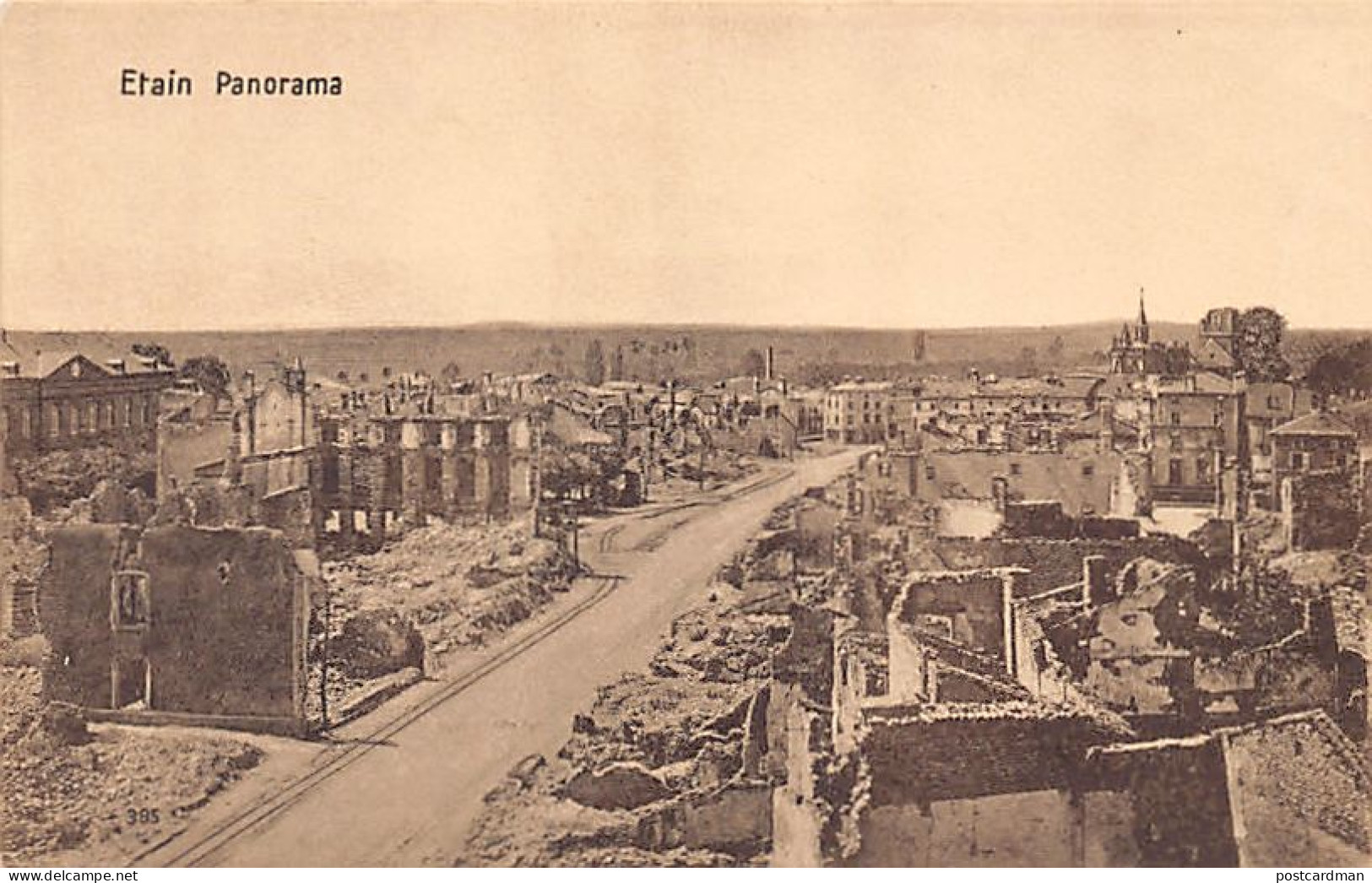 Etain (55) Panorama 1917 - Ed. Julius Berger Metz - Etain