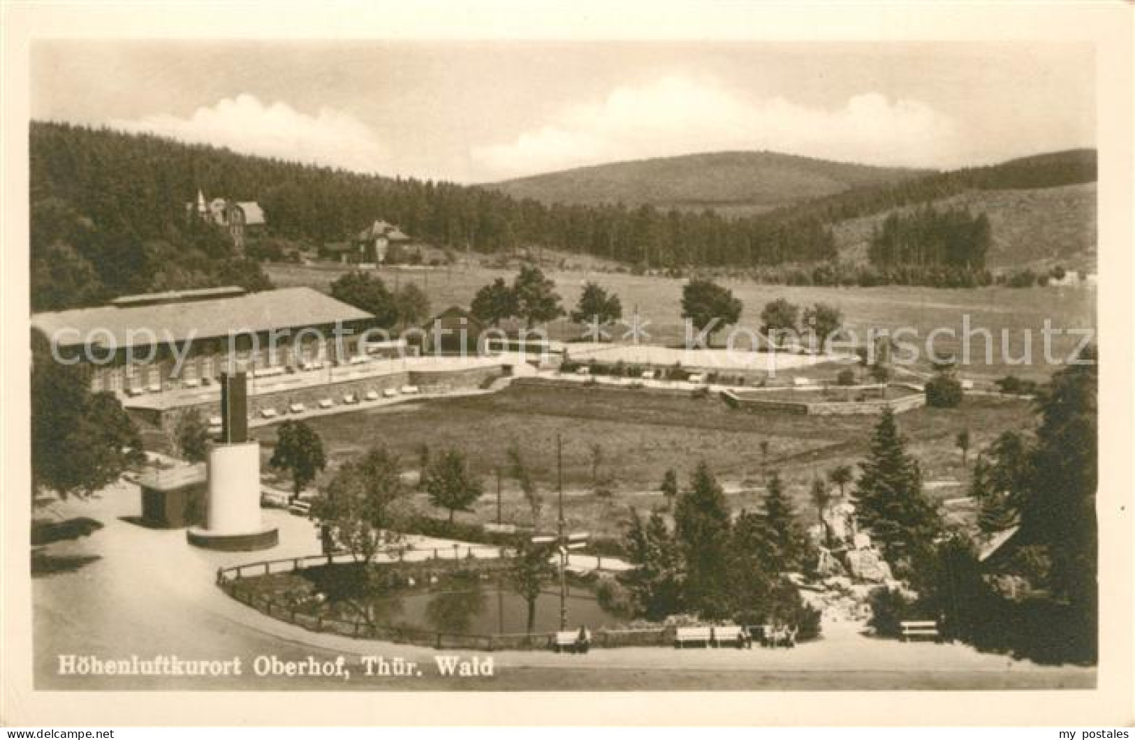 73333630 Oberhof Thueringen Panorama Hoehenluftkurort Thueringer Wald Oberhof Th - Oberhof