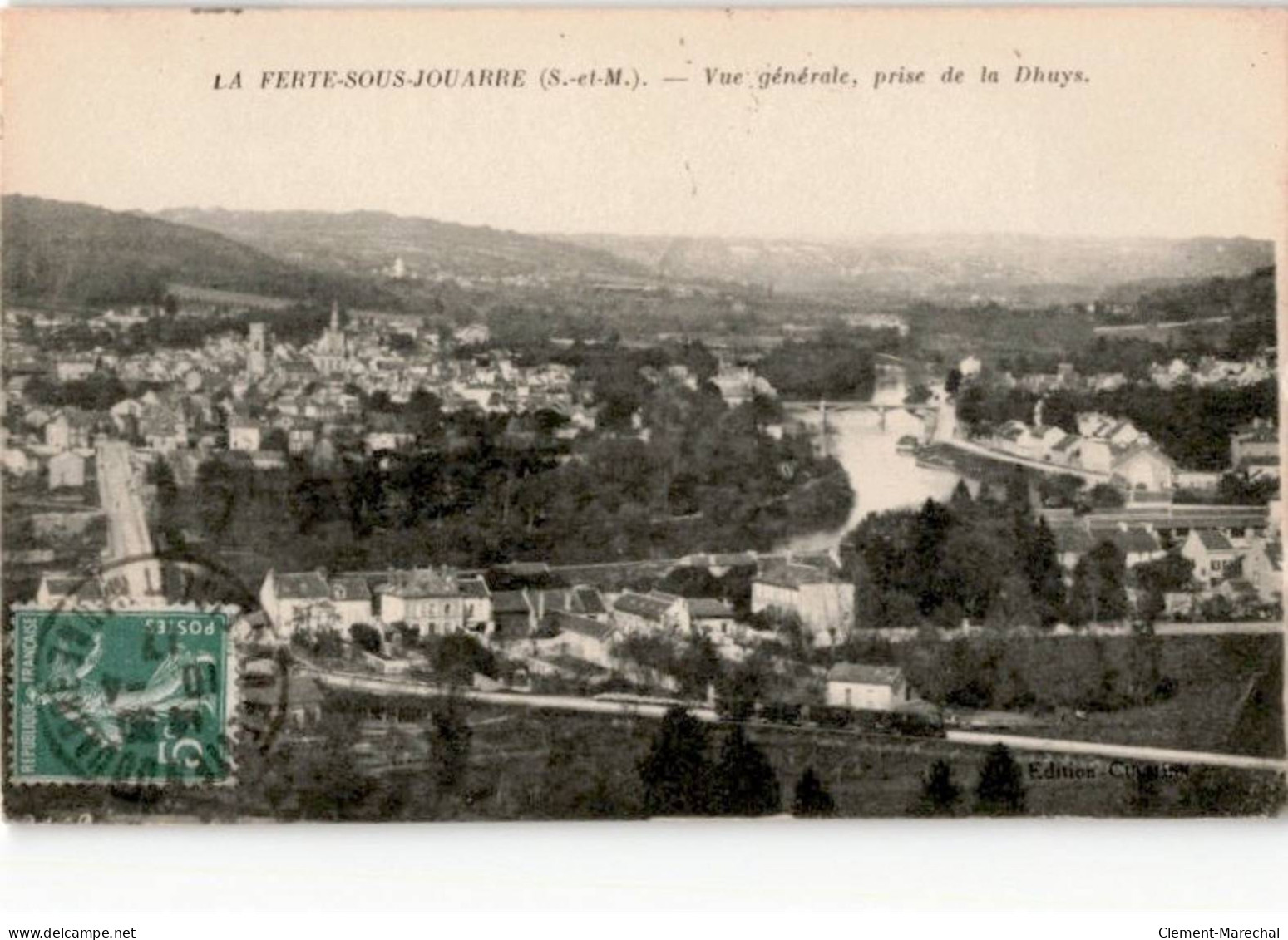 LA FERTE SOUS JOUARRE: Vue Générale Prise De La Dhuys - Très Bon état - La Ferte Sous Jouarre