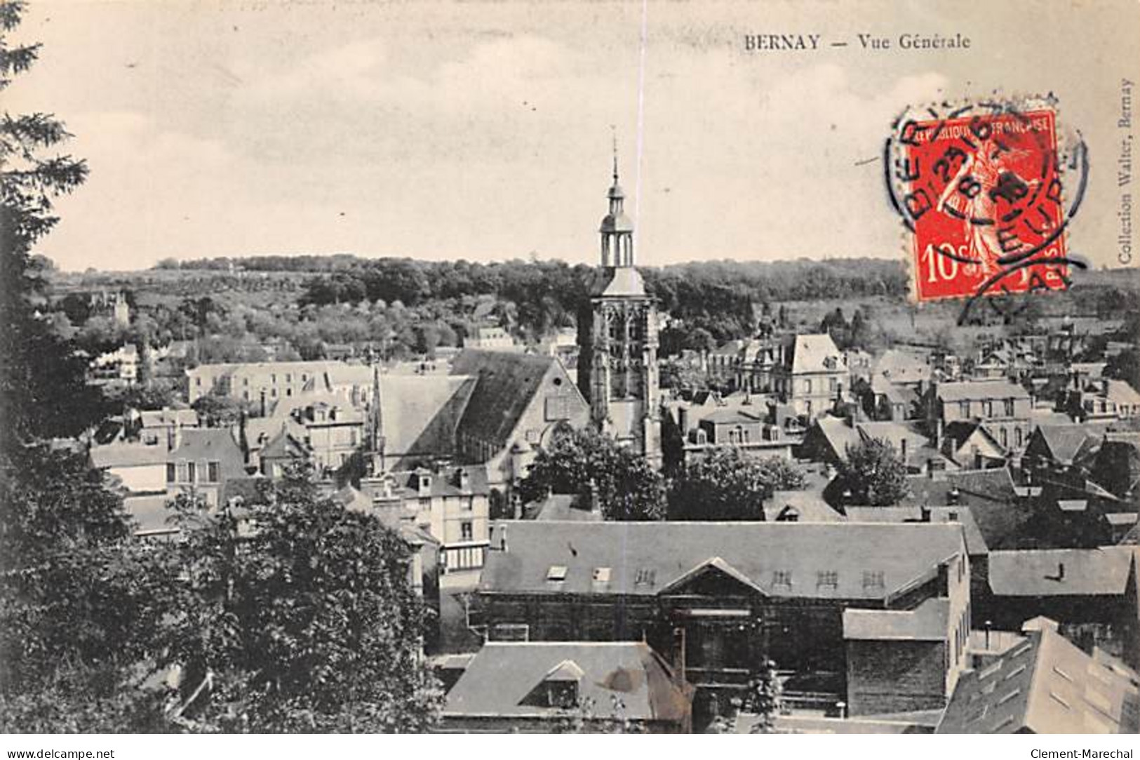 BERNAY - Vue Générale - Très Bon état - Bernay