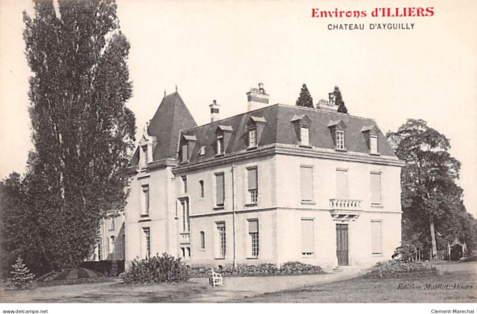 Environs D'ILLIERS - Château D'Ayguilly - Très Bon état - Illiers-Combray