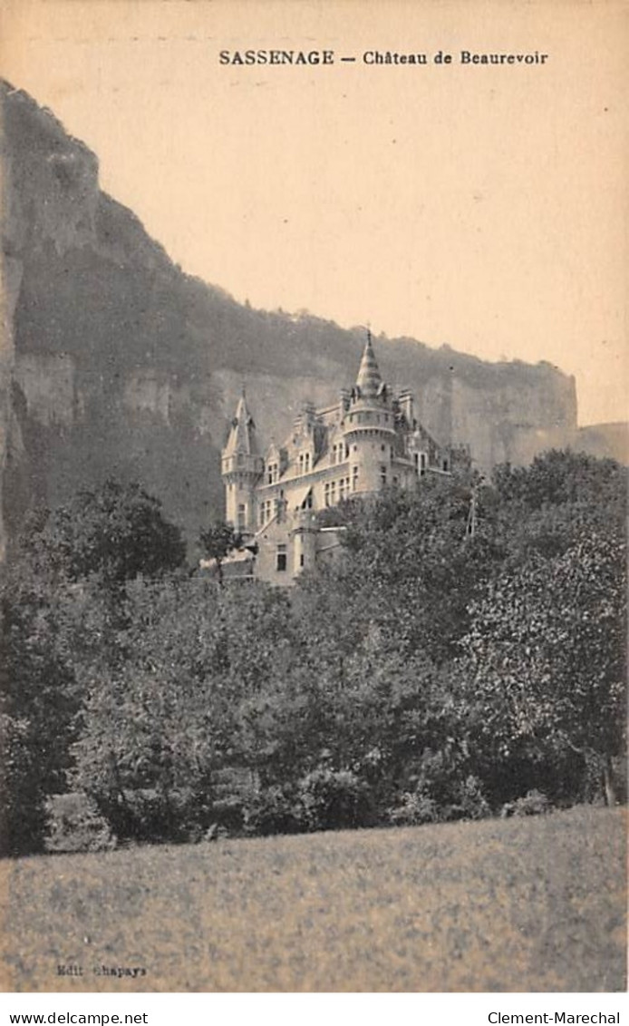 SASSENAGE - Château De Beaurevoir - Très Bon état - Sassenage