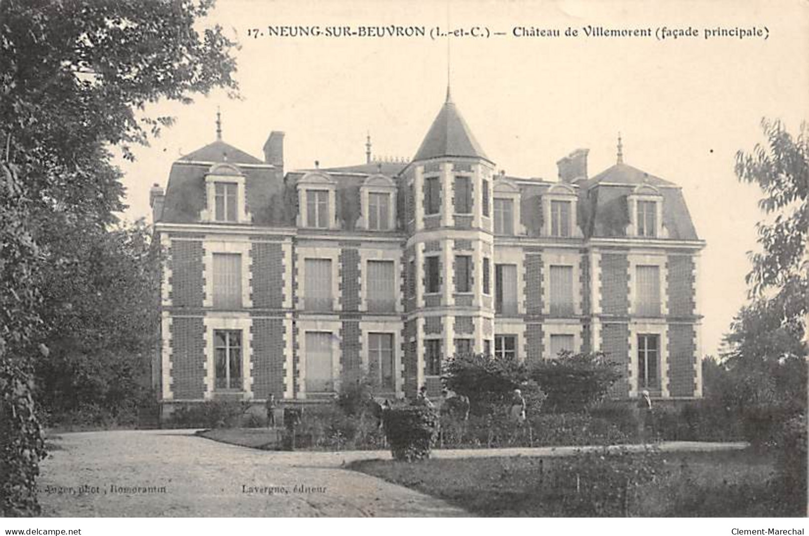 NEUNG SUR BEUVRON - Château De Villemorent (façade Principale) - Très Bon état - Neung Sur Beuvron