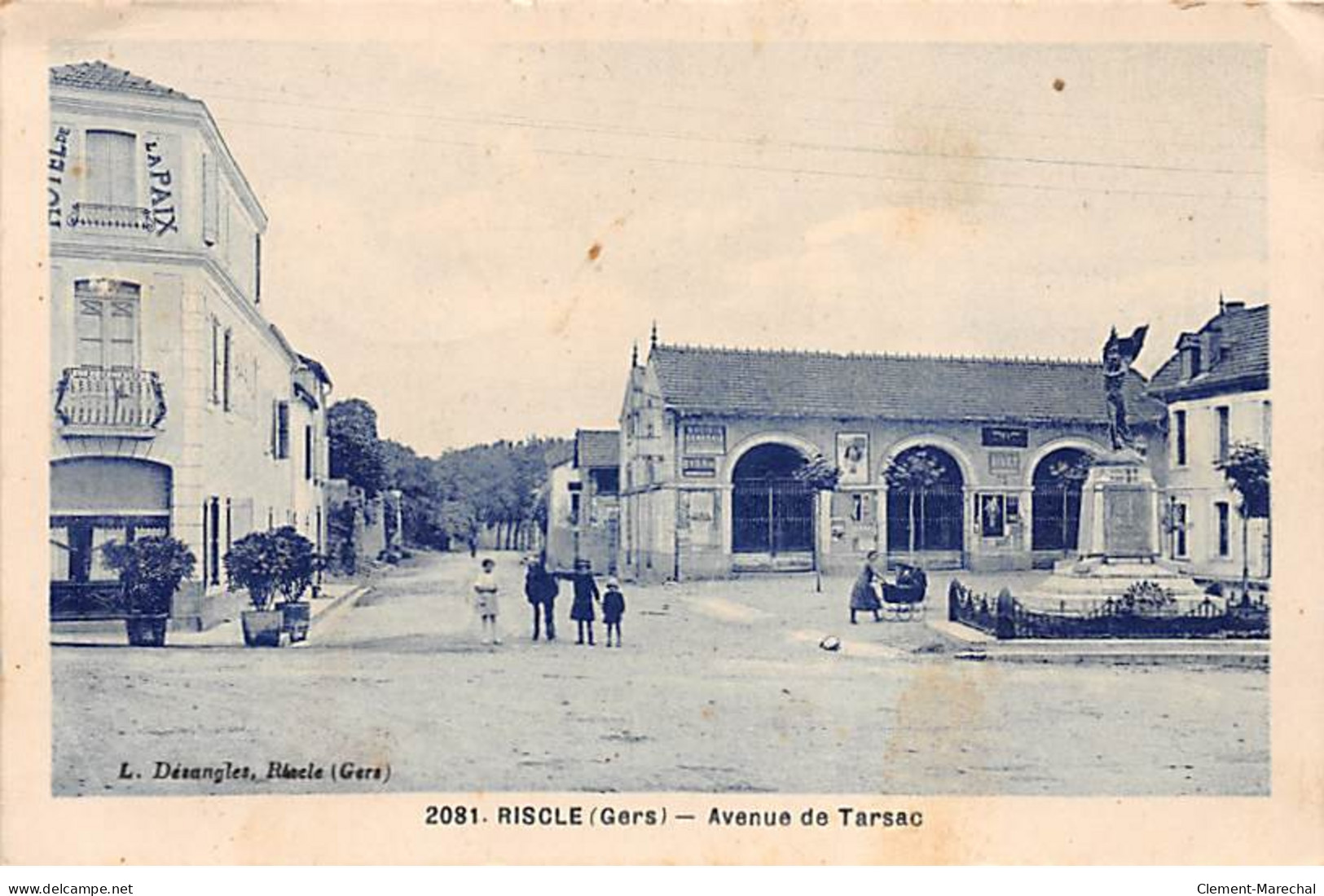 RISCLE - Avenue De Tarsac - Très Bon état - Riscle