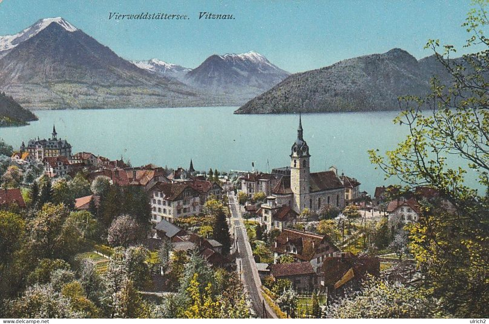 AK Vitznau - Vierwaldstättersee - Ca. 1920 (69184) - Vitznau