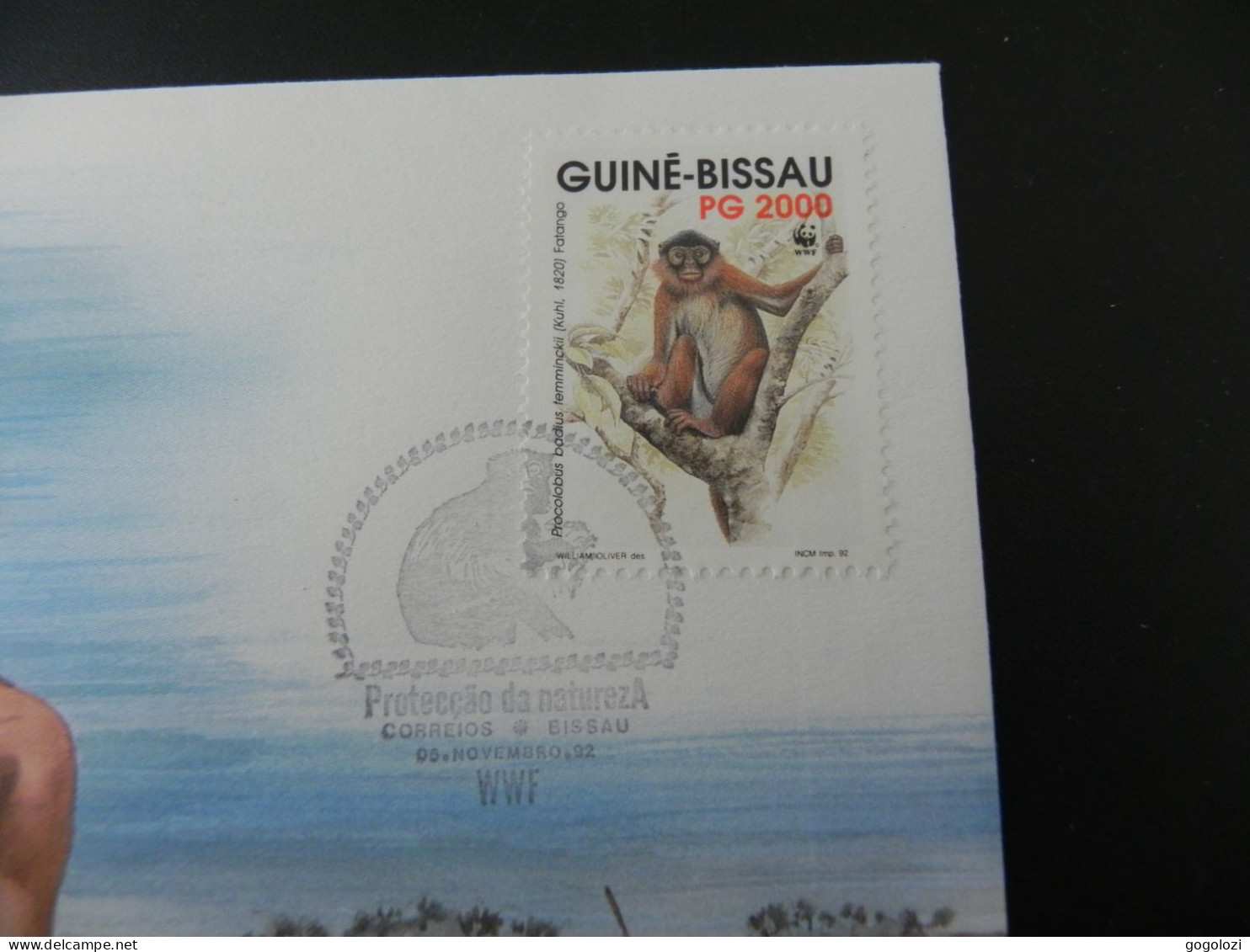 Guinea Bissau 1 Peso 1977 - Numis Letter WWF - Guinea-Bissau