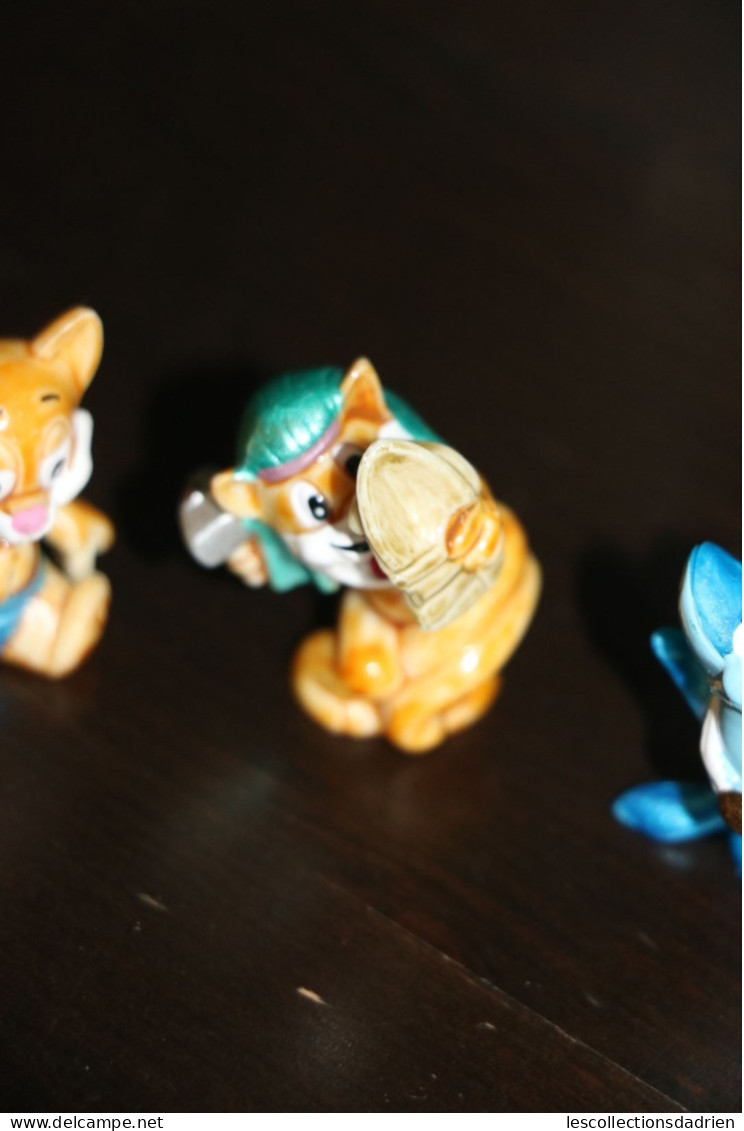 Figurines Lot De 3 Kinder  Miaogizi Dauphin Ziani Geo Trouvetou Football - Other & Unclassified