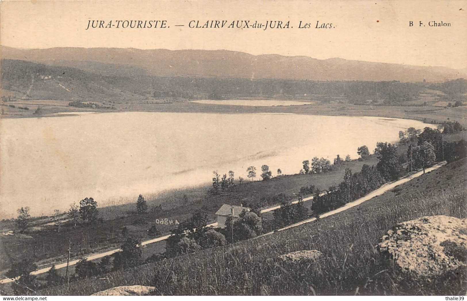 Clairvaux Les Lacs Voie Tramway Vers Meussia Moirans Saint Claude Jura Touriste - Clairvaux Les Lacs