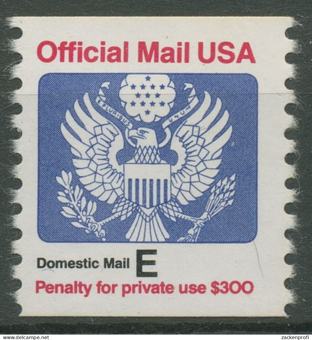 USA 1988 Dienstmarke Staatswappen D 110 Postfrisch - Officials