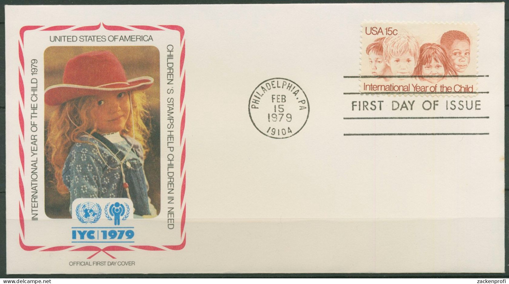 USA 1979 Jahr Des Kindes 1373 FDC (X62091) - 1971-1980