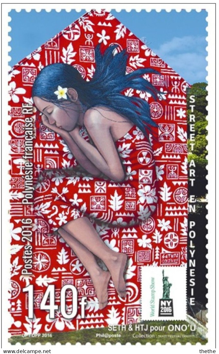 POLYNESIE - Street Art En Polynésie - Unused Stamps
