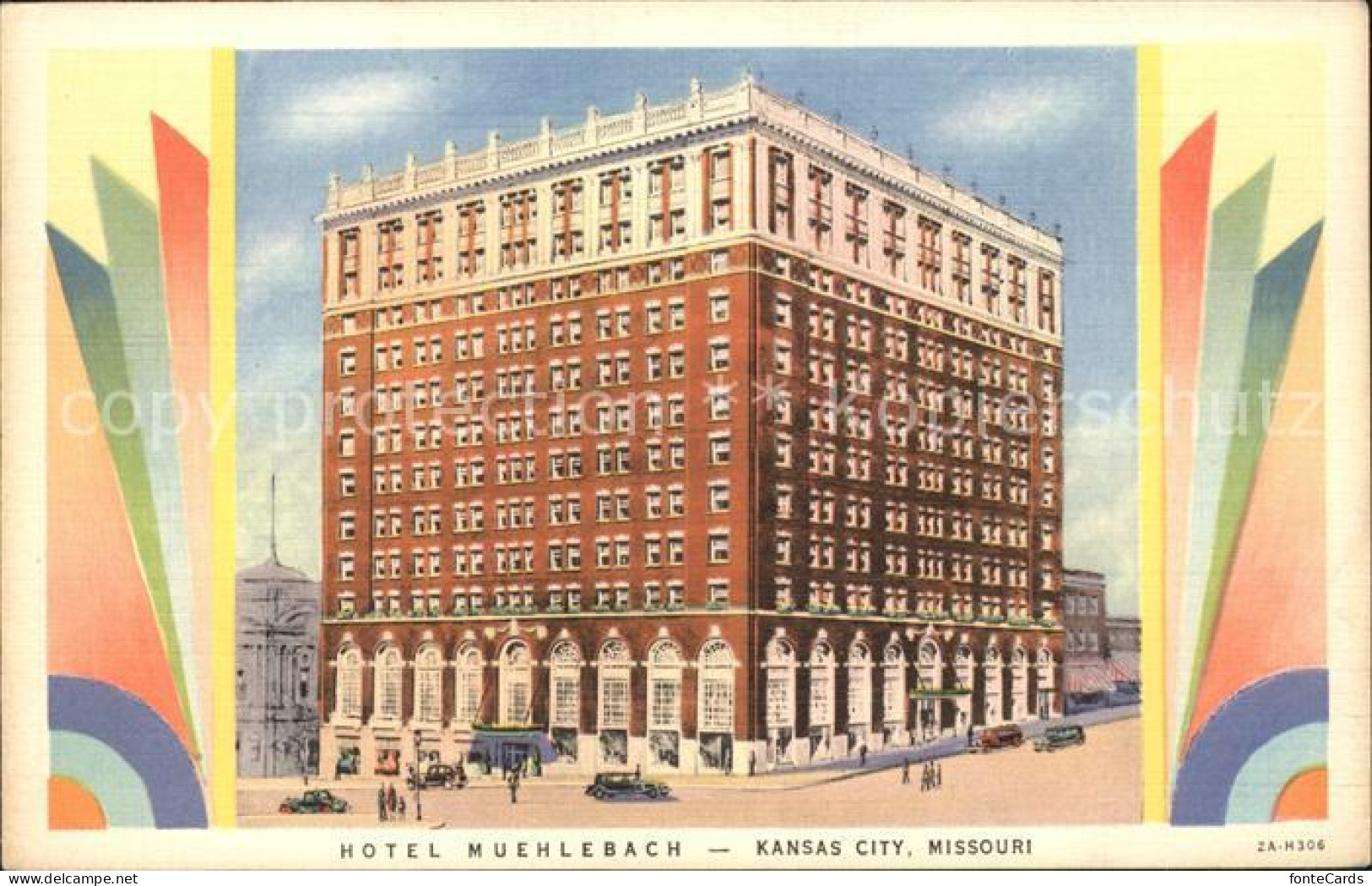 11694379 Kansas_City_Missouri Hotel Muehlebach Illustration - Autres & Non Classés