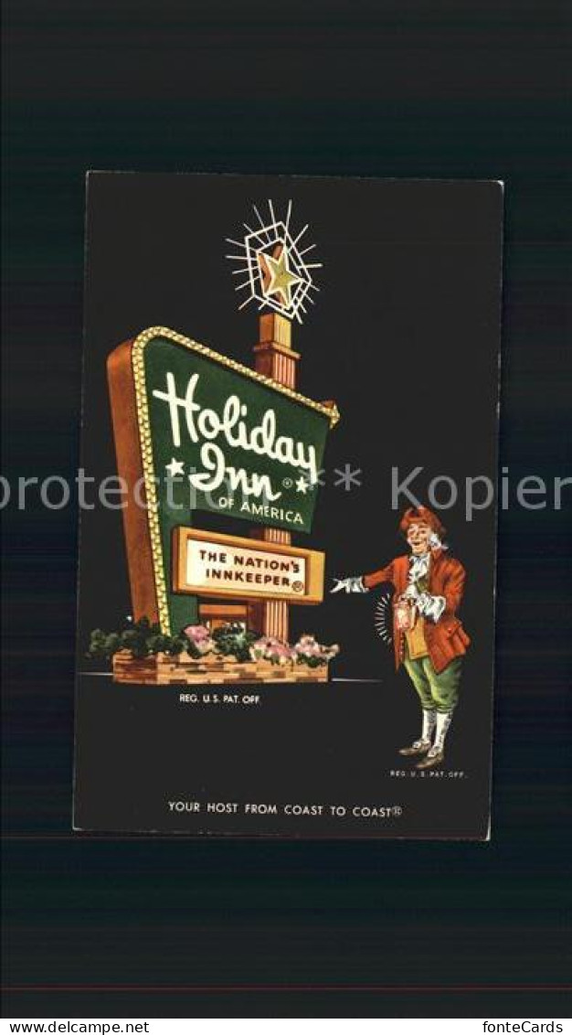 11694072 Forrest_City Holiday Inn Hotel Schild - Sonstige & Ohne Zuordnung