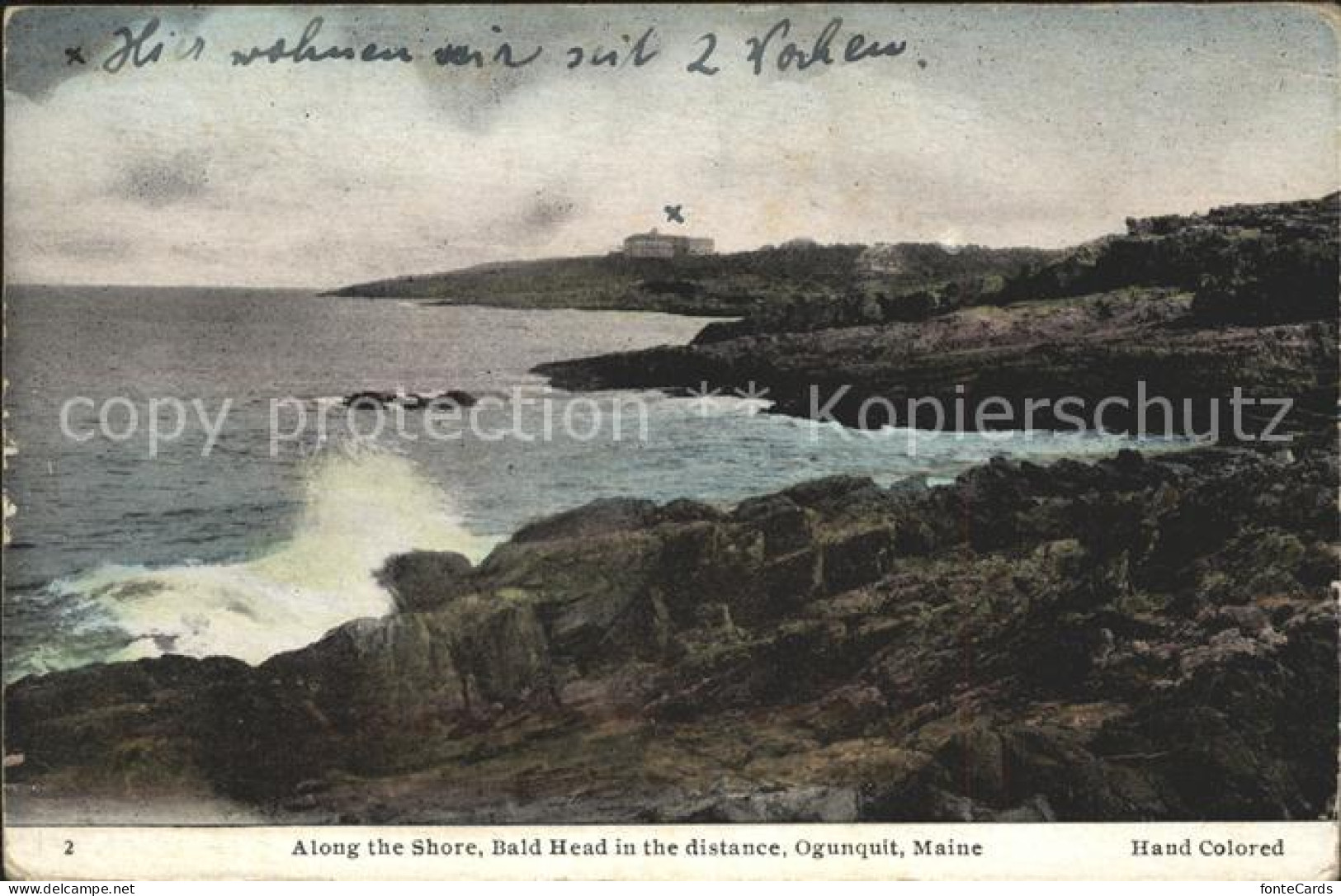 11693990 Ogunquit Along The Shore Bald Head In Distance - Sonstige & Ohne Zuordnung