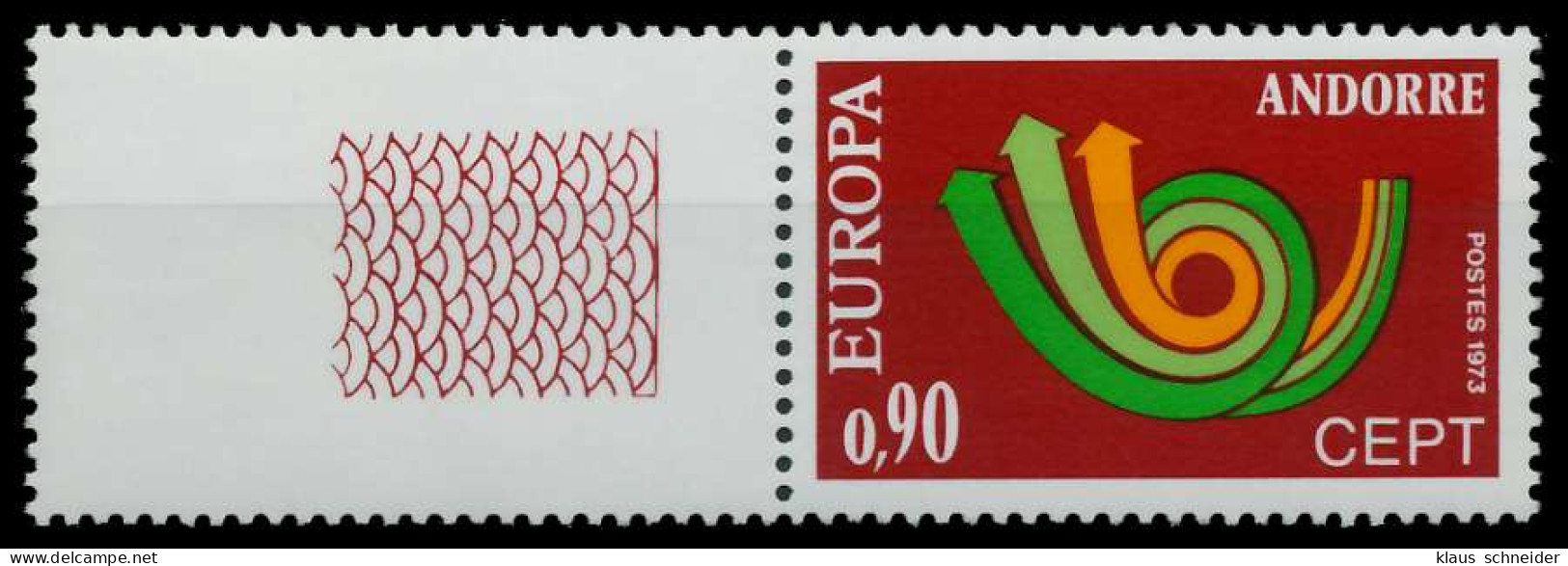 ANDORRA FRZ.-POST Nr 248 LFl Postfrisch WAAGR PAAR X04048E - Nuevos