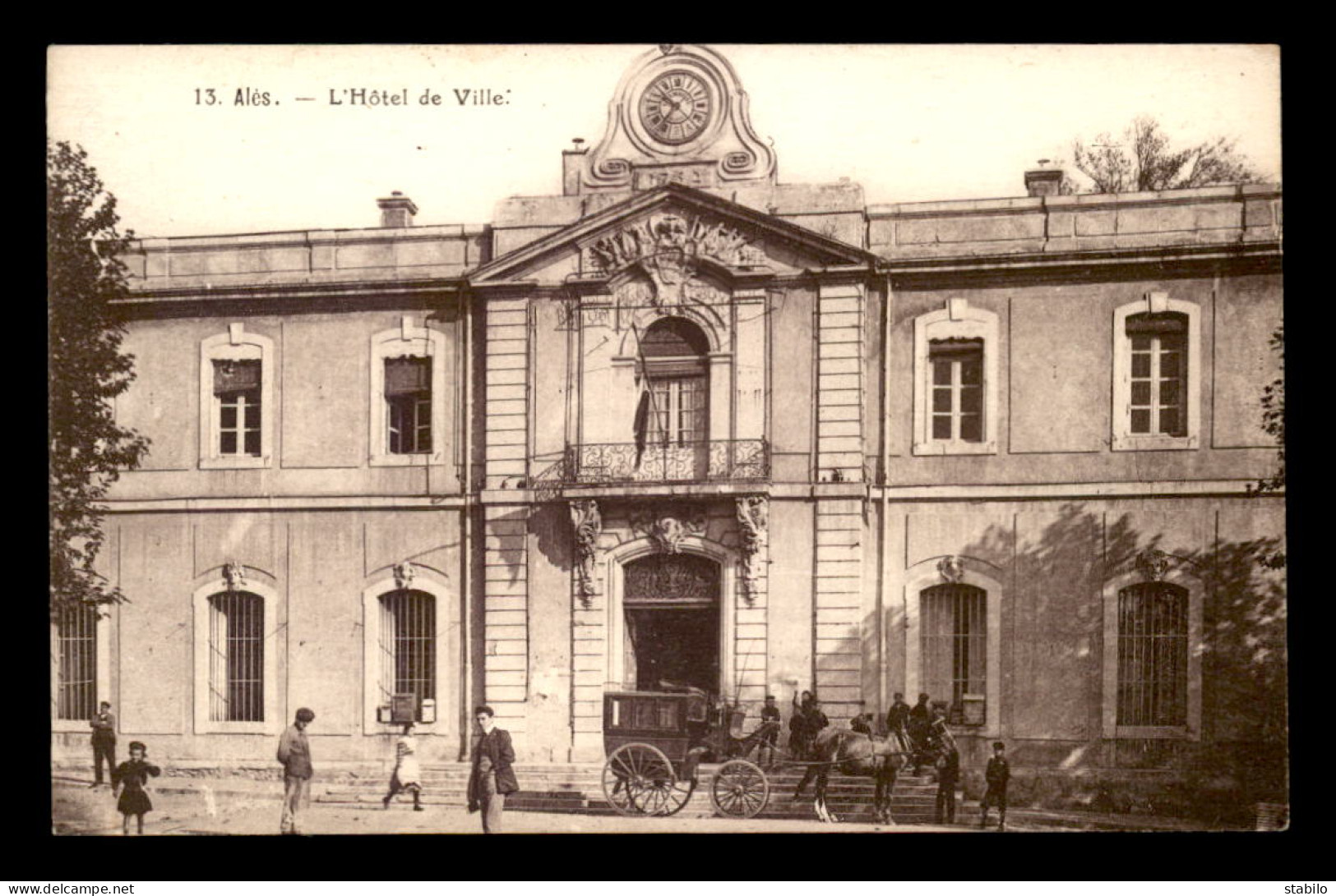 30 - ALES - L'HOTEL DE VILLE - Alès