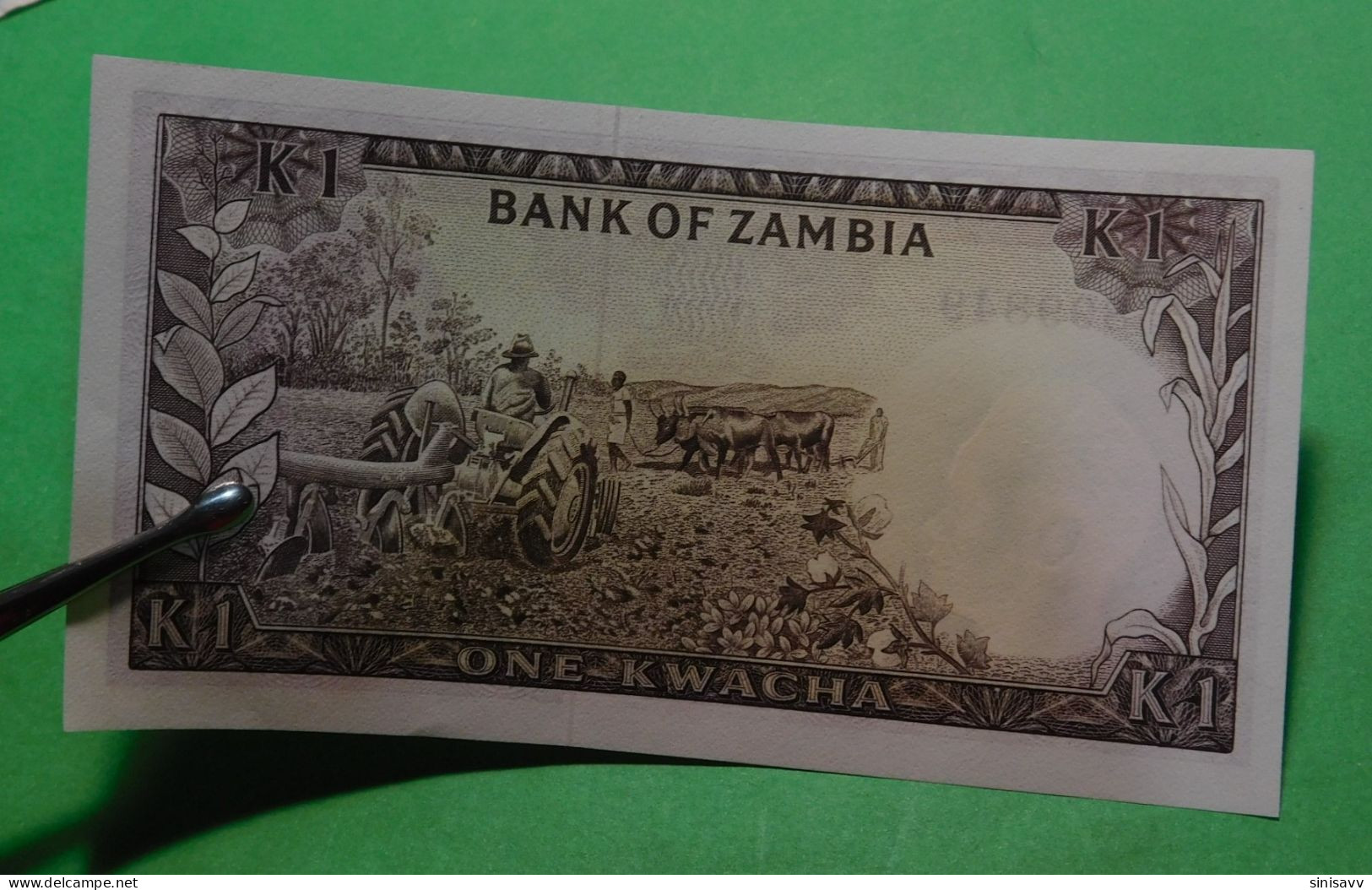 ZAMBIA - 1 Kwacha 1969