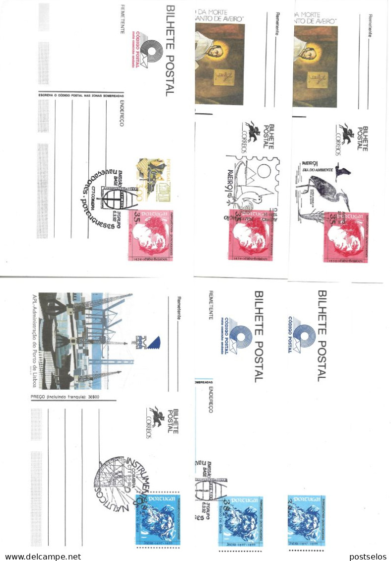 Lote Inteiros Postais - Entiers Postaux