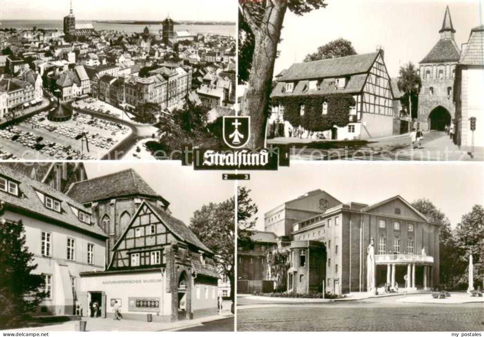 73863664 Stralsund Kuefertor Und Jugendherberge Museum Theater Der Werftstadt  - Stralsund