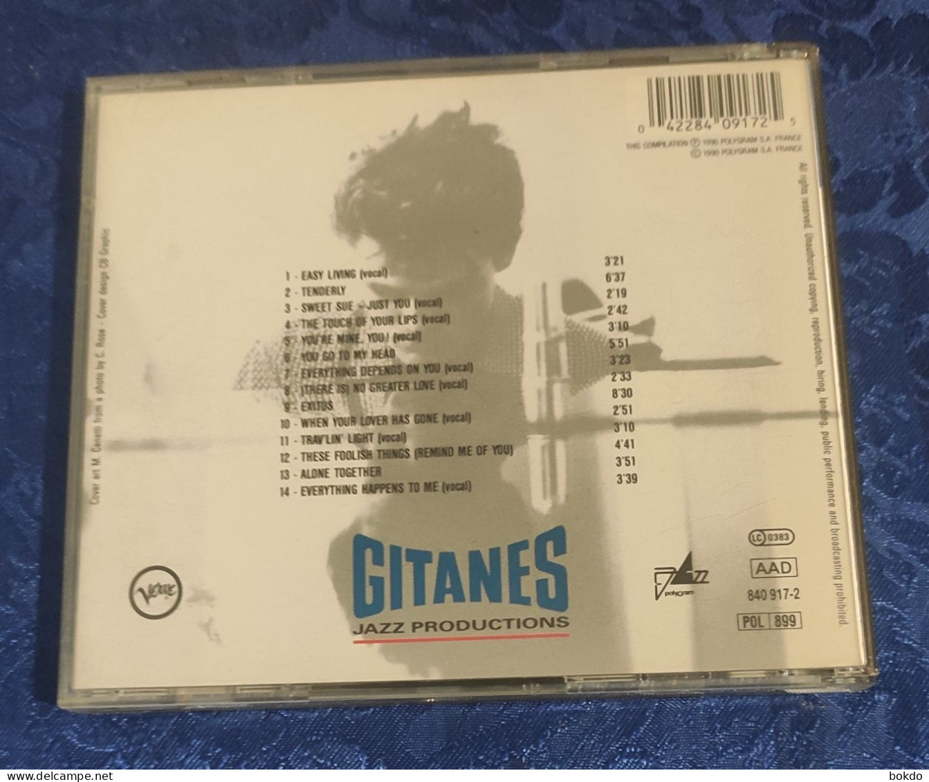 CHET BAKER - Gitanes - Jazz Productions - Autres - Musique Anglaise