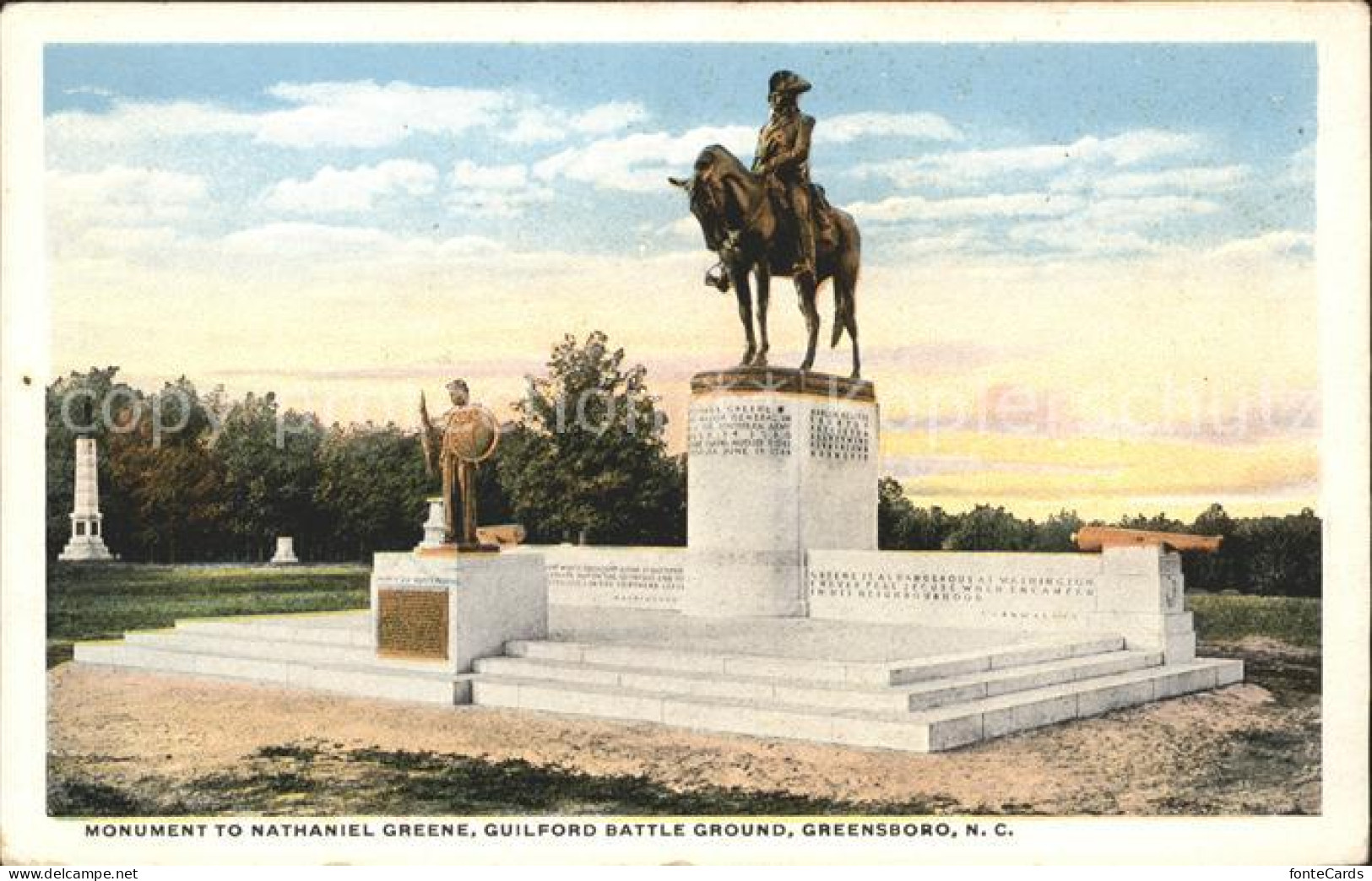 11686535 Greensboro_North_Carolina Monument To Nathaniel Greene - Sonstige & Ohne Zuordnung