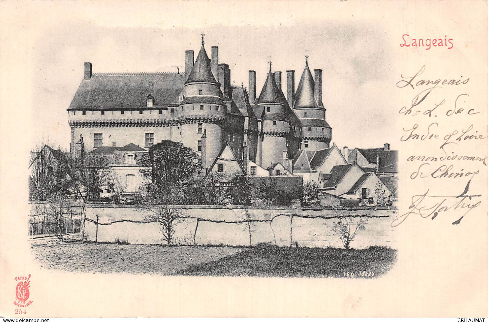 37-LANGEAIS-N°LP5122-F/0343 - Langeais