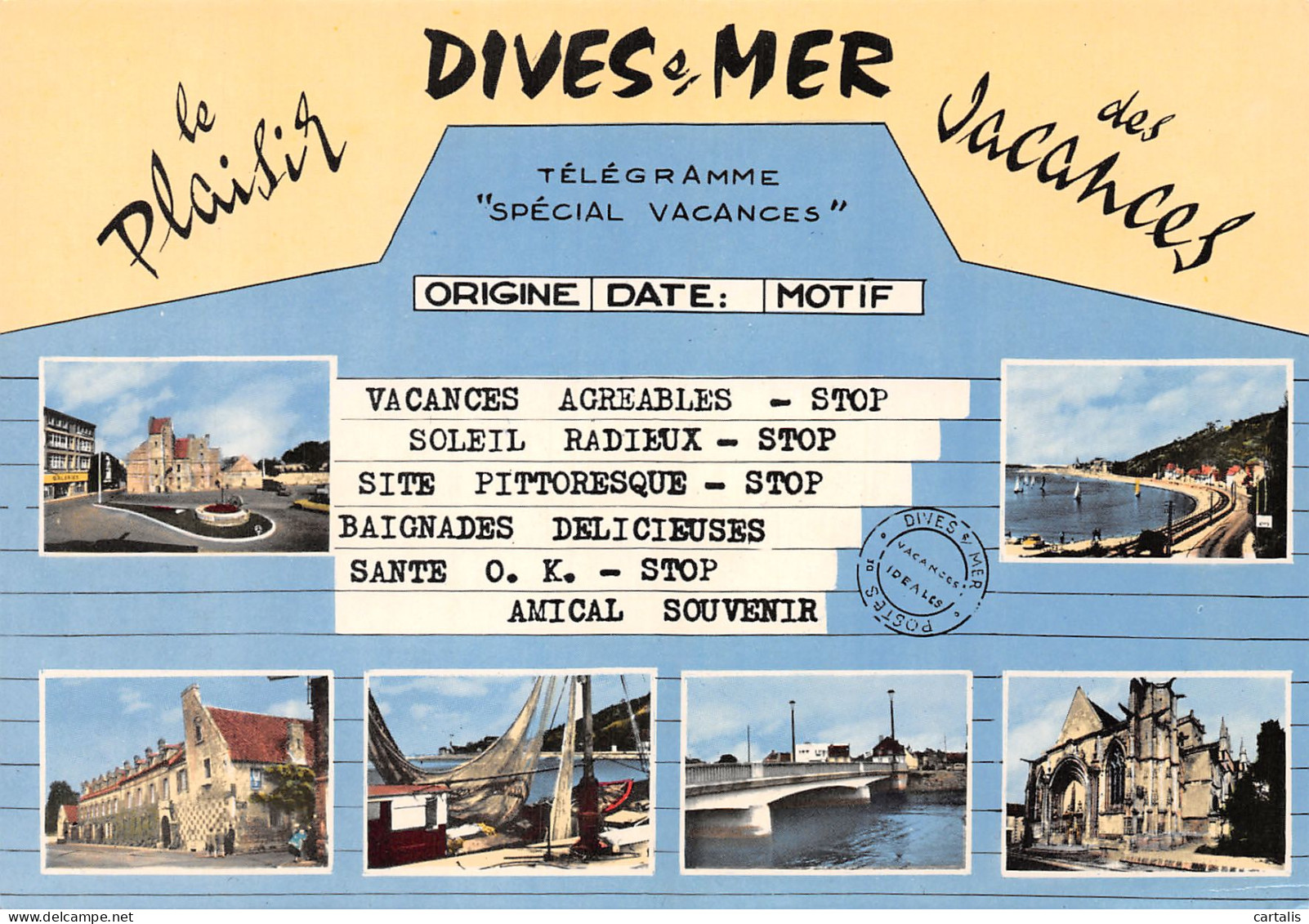 14-DIVES SUR MER-N°C4114-D/0025 - Dives