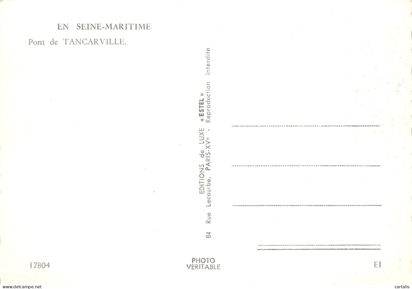 76-TANCARVILLE LE PONT-N°C4116-A/0051 - Tancarville