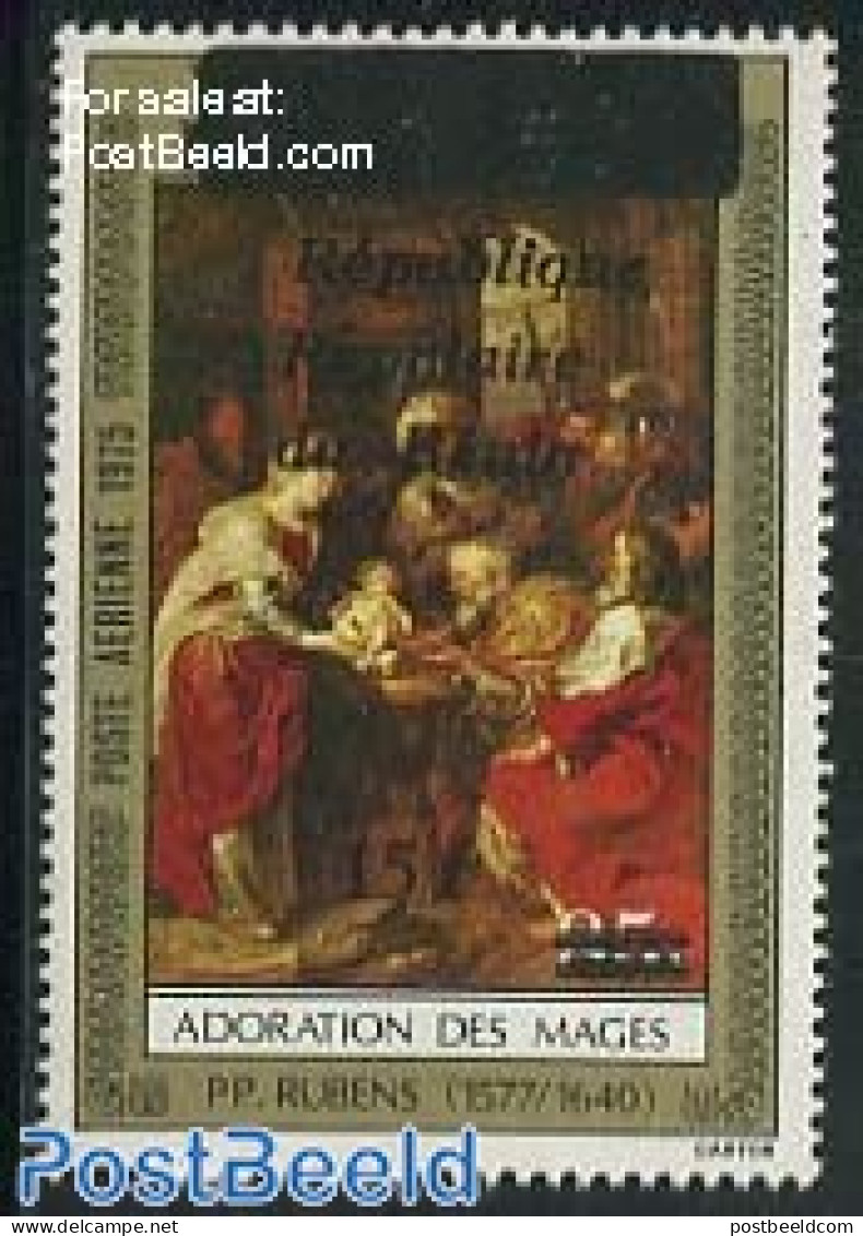 Benin 1987 15F Overprint, Stamp Out Of Set, Mint NH, Art - Paintings - Rubens - Unused Stamps