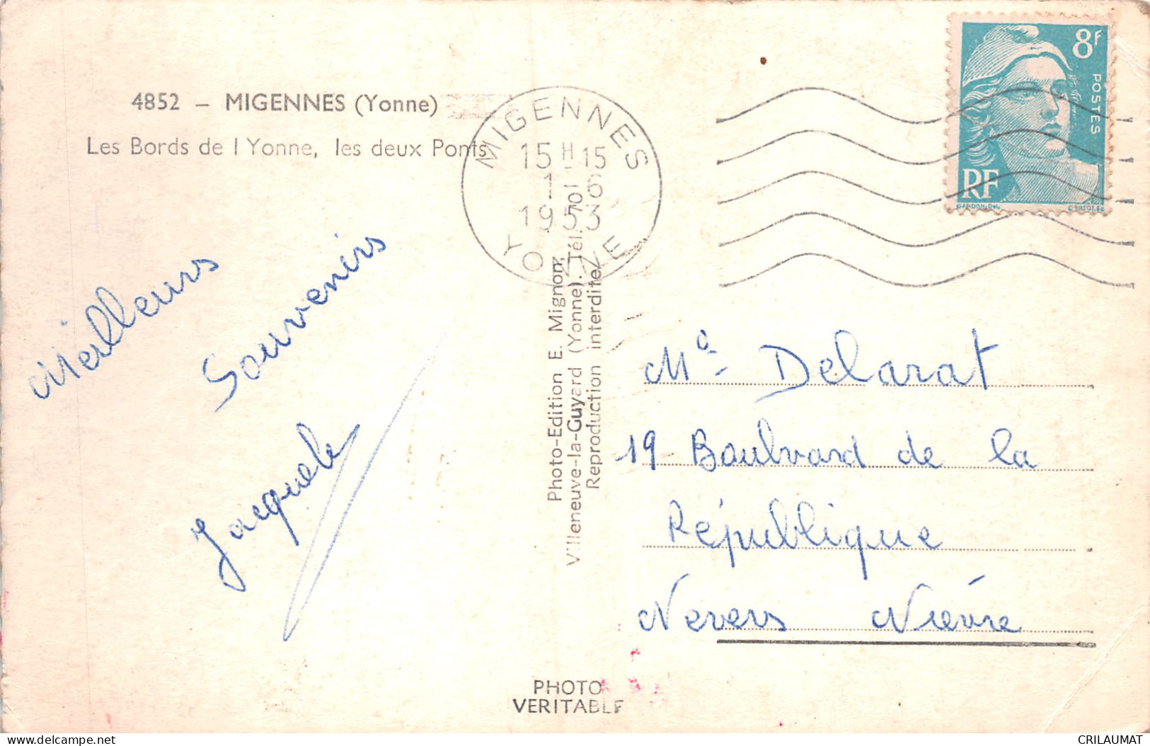 89-MIGENNES-N°LP5126-G/0191 - Migennes