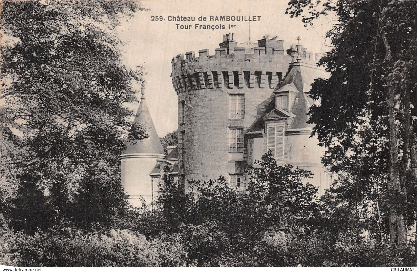 78-RAMBOUILLET LE CHATEAU-N°LP5128-C/0201 - Rambouillet (Kasteel)