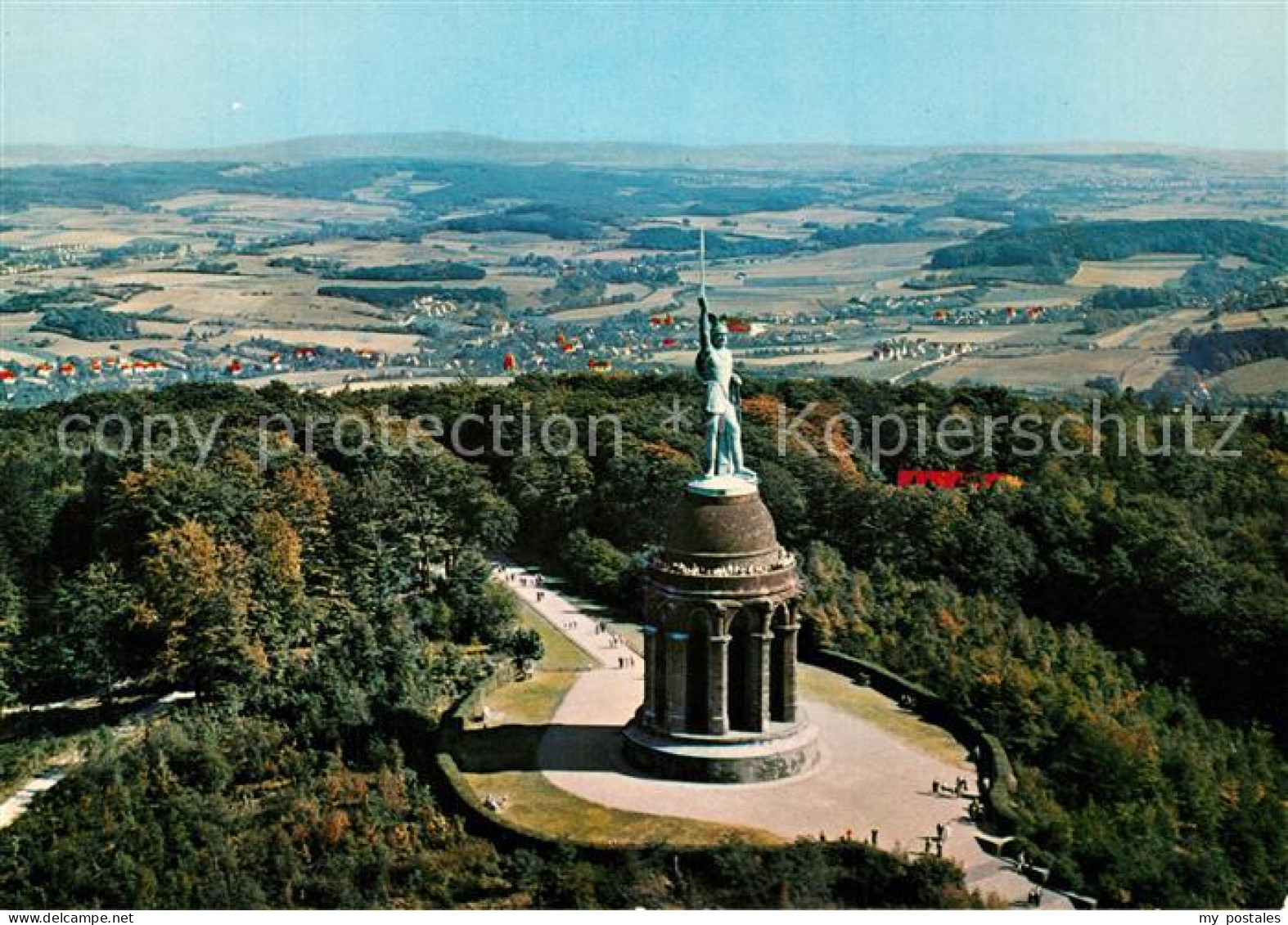 73312845 Hermannsdenkmal Panorama Hermannsdenkmal - Detmold