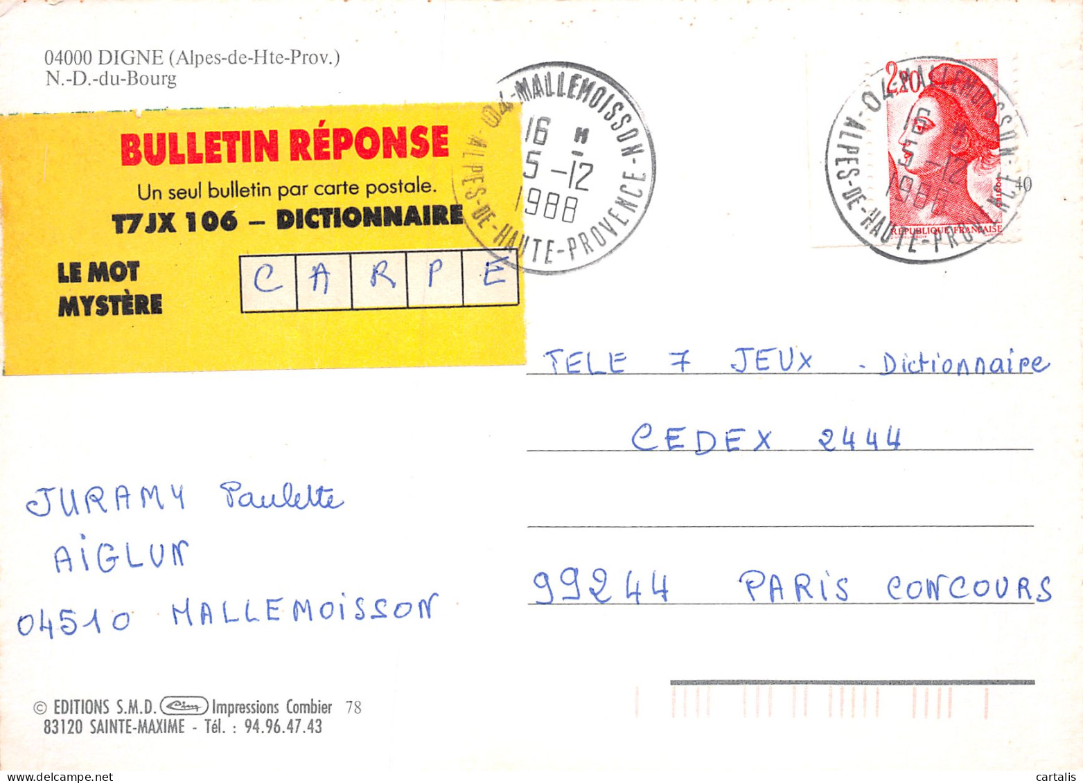 04-DIGNE-N°C4124-D/0099 - Digne