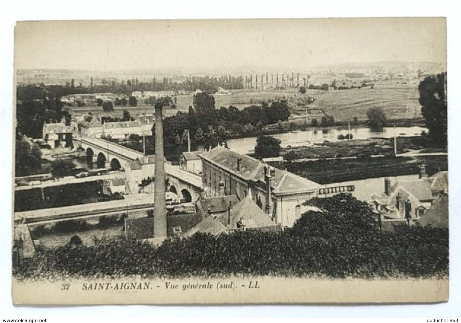 CPA - 41.Saint Aignan - Vue Générale - Saint Aignan