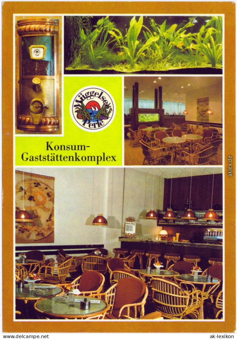 Köpenick Berlin Konsum-Gaststättenkomplex "Müggelseeperle" 1983 - Köpenick