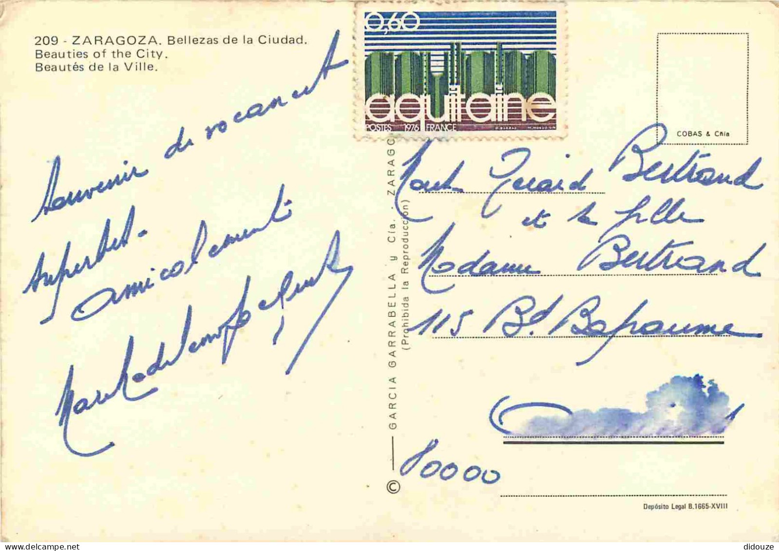 Espagne - Espana - Aragon - Zaragoza - Multivues - CPM - Voir Scans Recto-Verso - Zaragoza