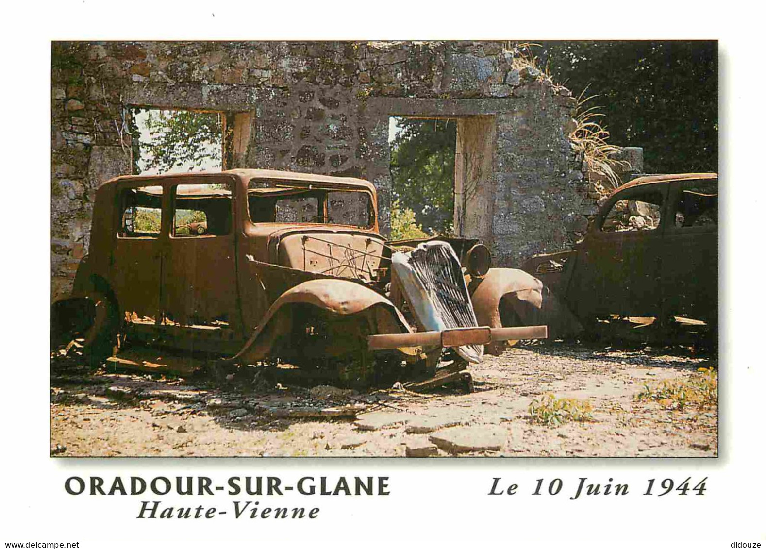 87 - Oradour Sur Glane - Cité Martyre - Carcasses De Voitures - Automobiles - CPM - Carte Neuve - Voir Scans Recto-Verso - Oradour Sur Glane